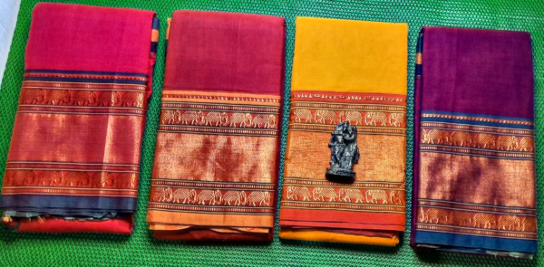 SREE SUNDAR TEX • Manufacturer & Wholesaler | 💫💫 *Premium Kalyani cotton  saree/Lata Gadwal Paithani Sarees*💫💫 🍁 🍁Acrylic first quality 2/100  thread and 100% origi... | Instagram